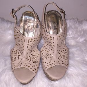 Charming Charlie Wedge Sandals